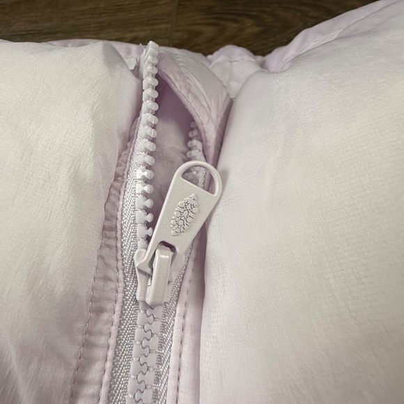 Free People FP Movement In a Bubble Puffer Vest Rose Quartz S NWT Oversized - Picture 4 of 14